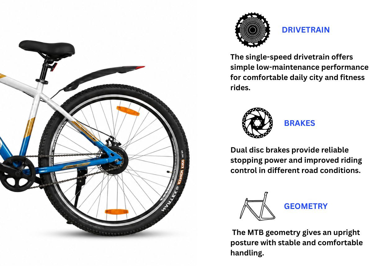 Cosmic 29 Truce Sports FS D/Disc Bicycle