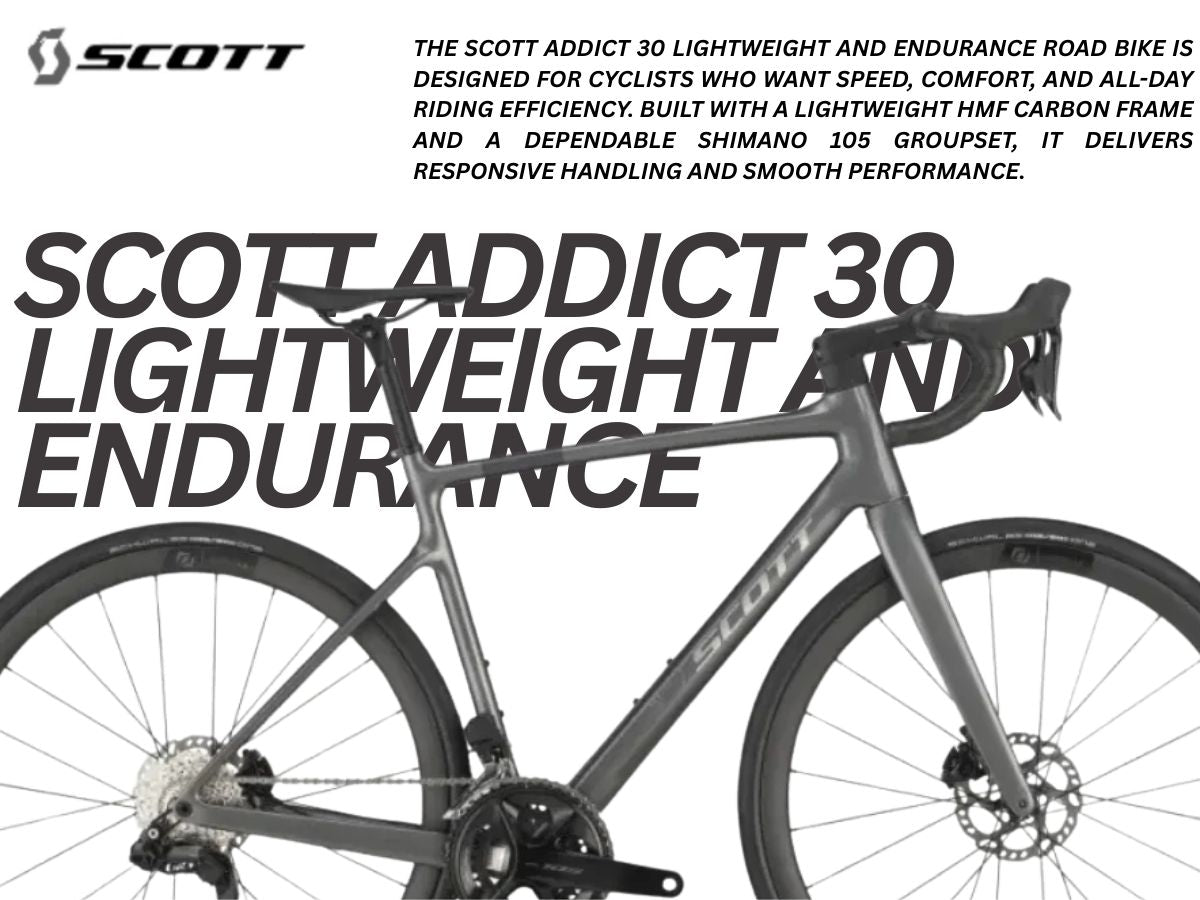 Scott 700C Addict 30 Lightweight and Endurance Road Bike