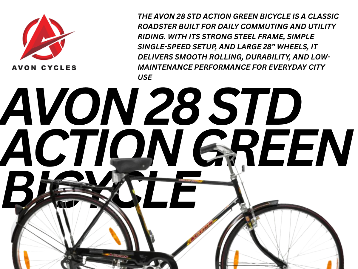 Avon 28 STD Action Green Bicycle