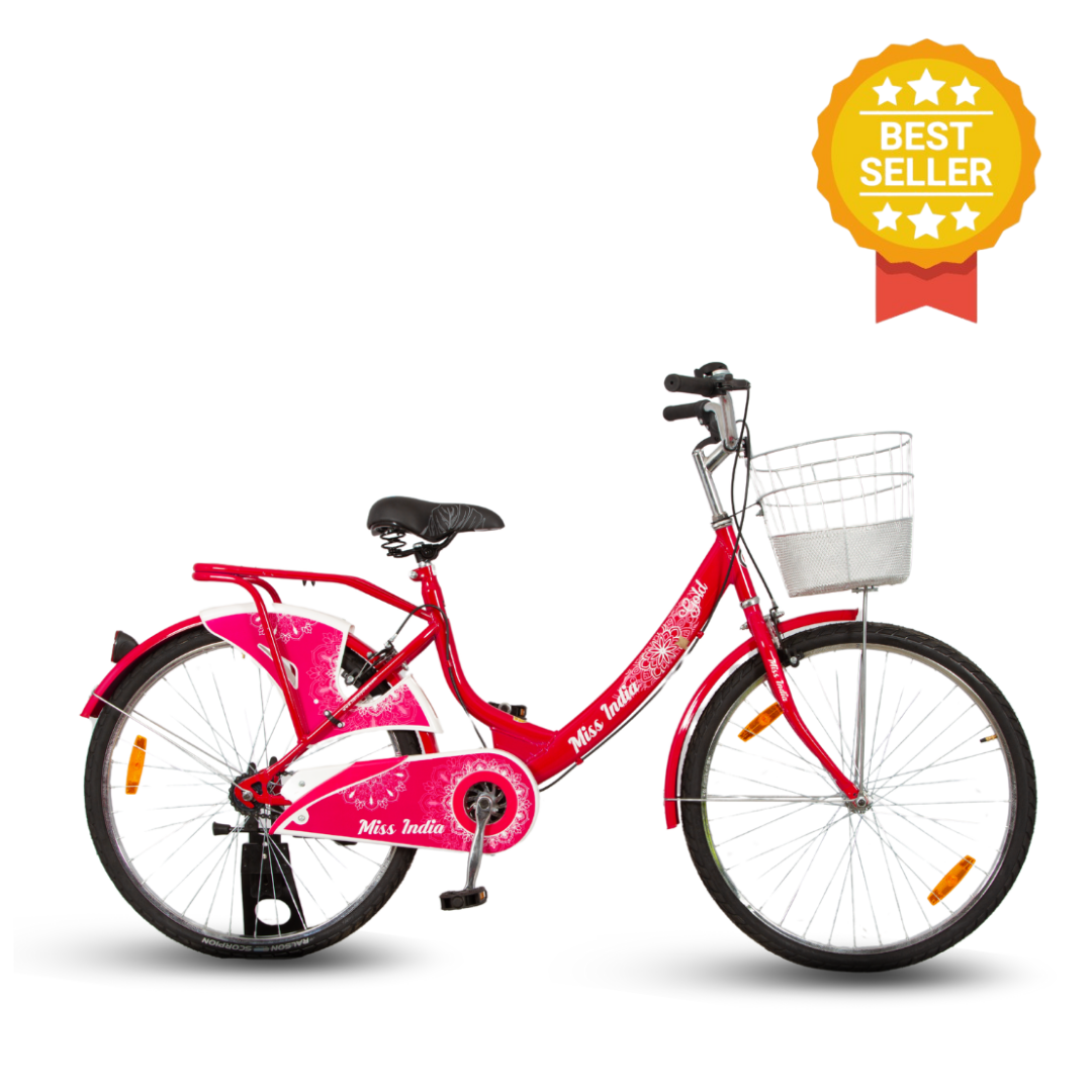 Hero 26 MiSingle Speed India Gold Ladies Bicycle