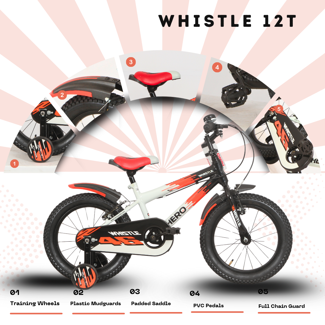 Hero 12 WHistle Bicycle