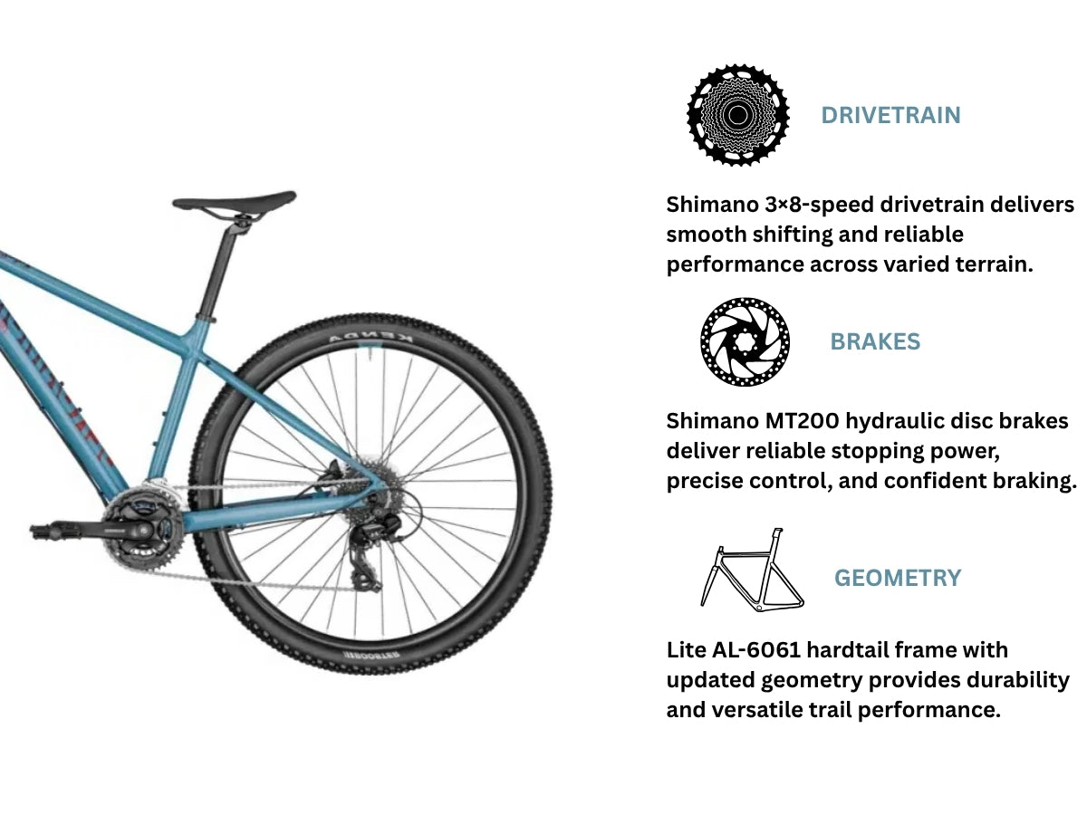 Bergamont 27.5" Revox 3 Blue Hardtail Mountain Bike