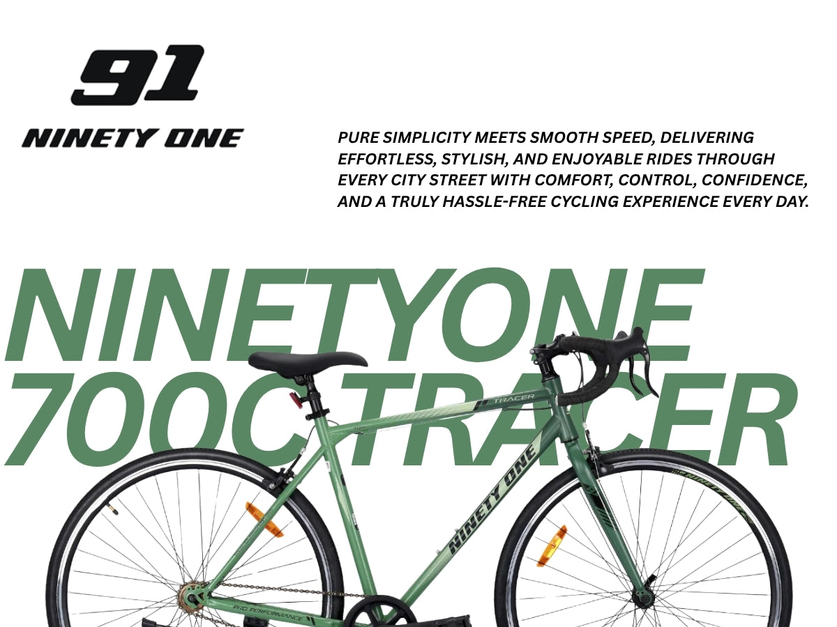Ninety One 700C Single Speed Tracer Road Bicycle