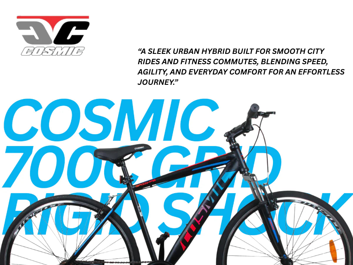 Cosmic 700C Grid Rigid Bicycle