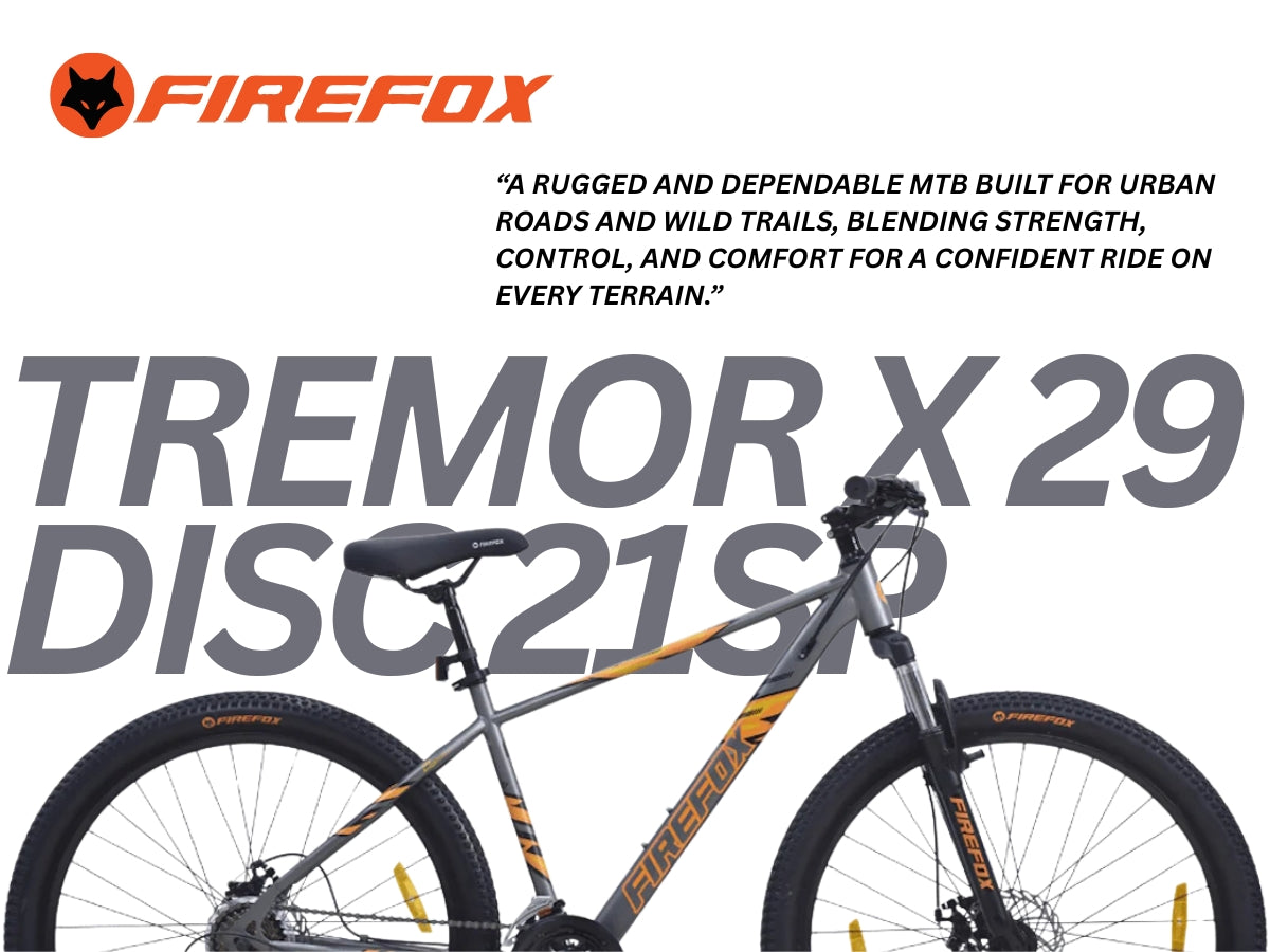 Firefox 29 Tremor X 21-Speed D/Disc Bicycle