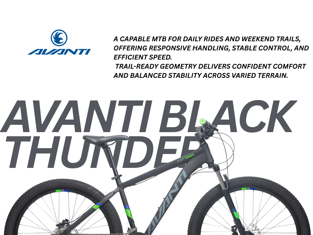 Avanti Black Thunder Limited Edition Bicycle