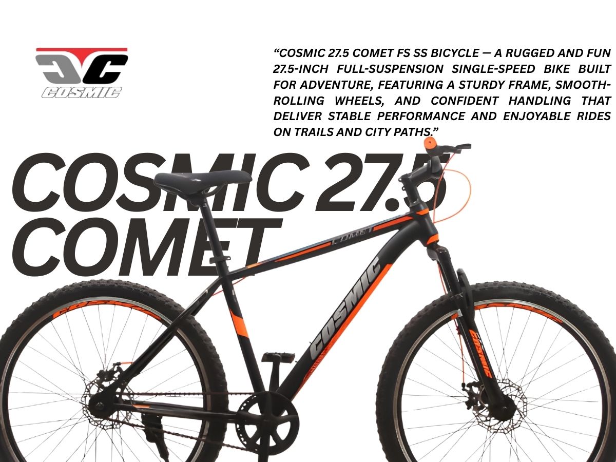 Cosmic 27.5 Comet FS SS Bicycle