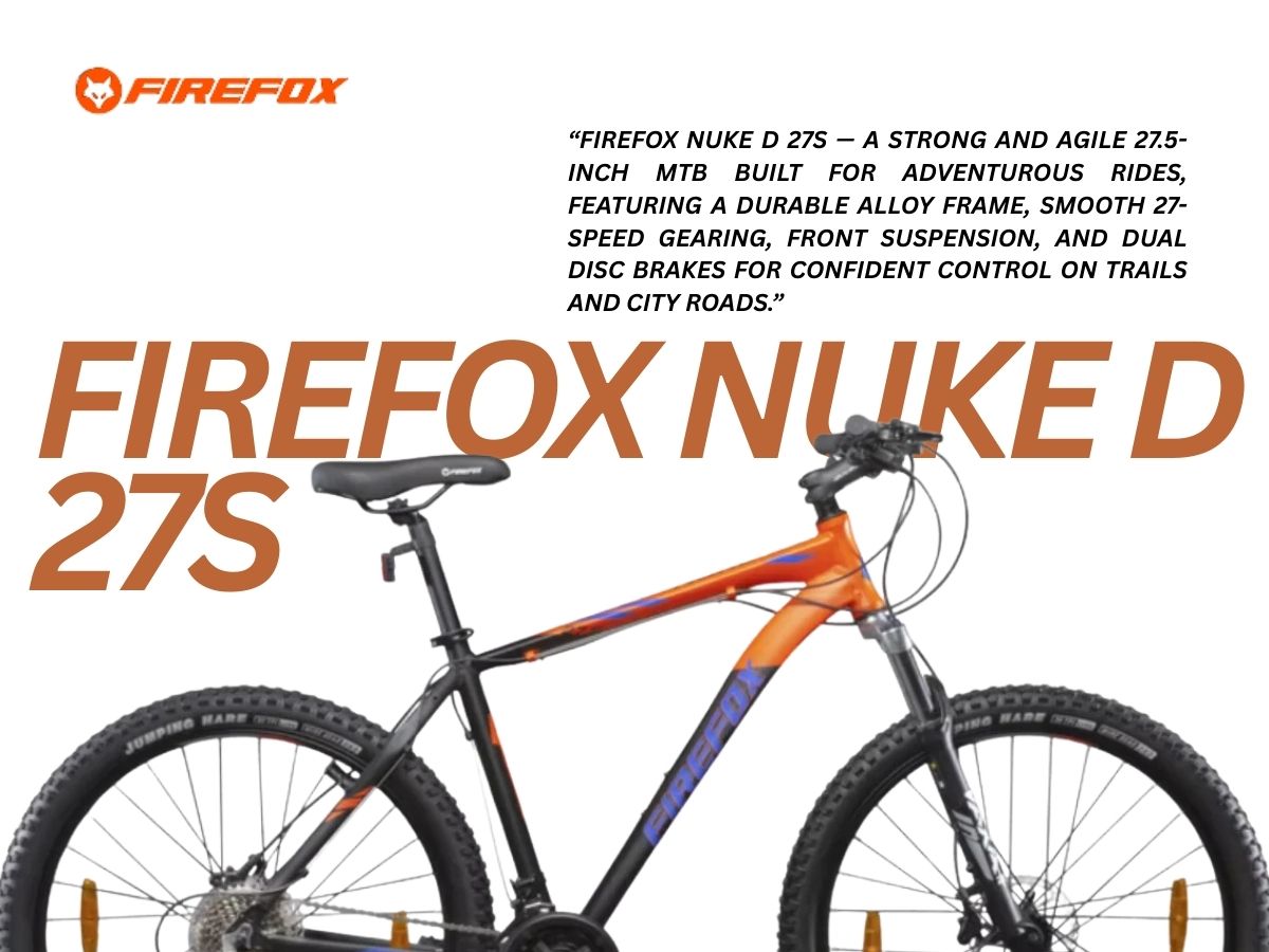 Firefox 27.5 Nuke Disc 27 Speed Bicycle