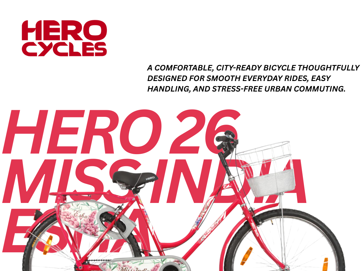 Hero 26 Miss India Esha Bicycle