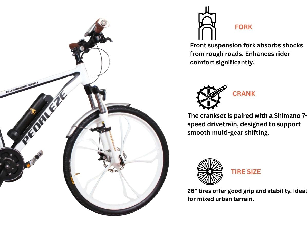 Pedaleze O2 Plus E-Bicycle