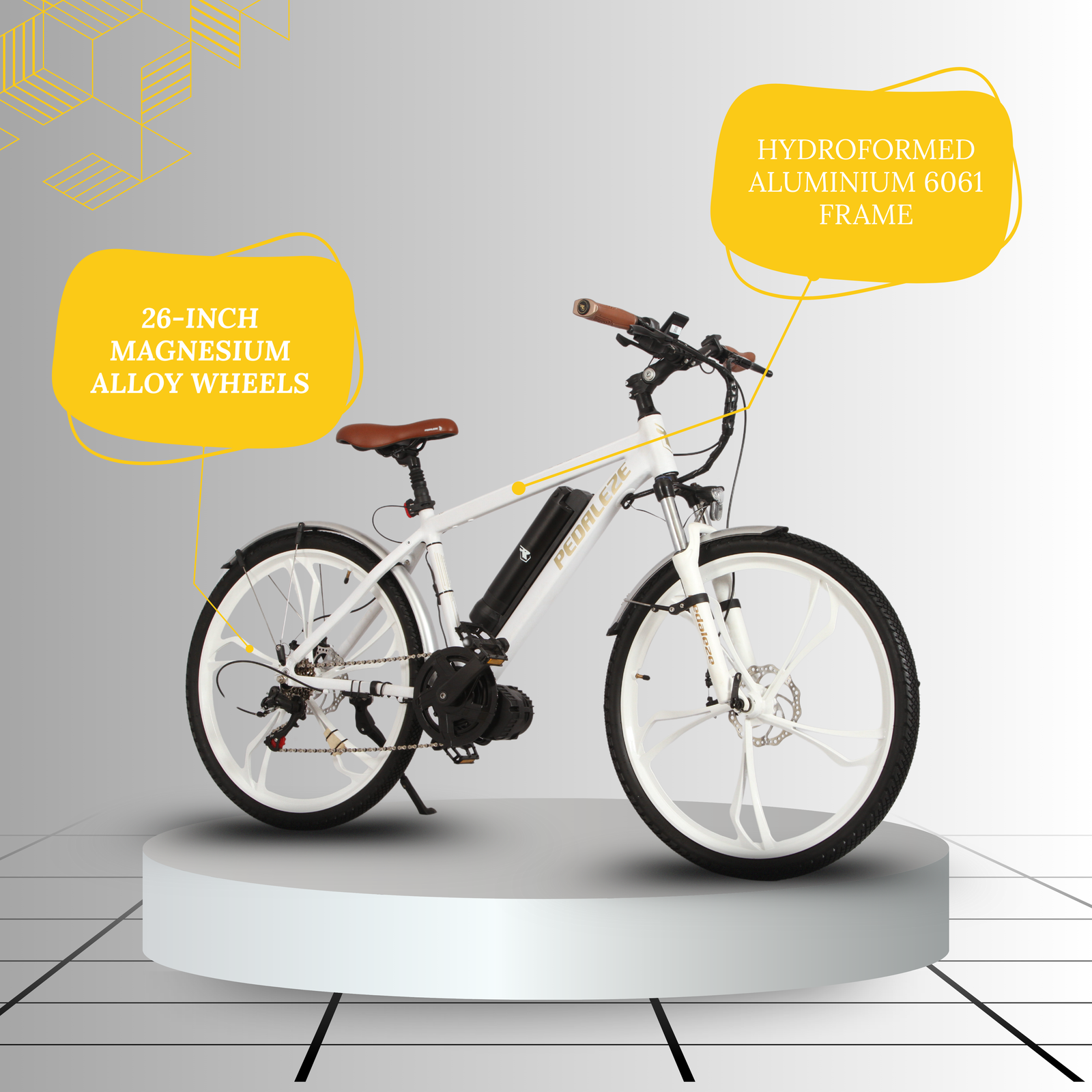 PeDaleze O2 Plus E Bicycle