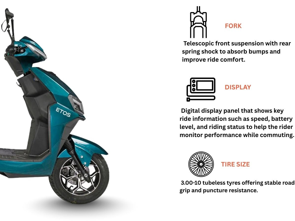 Etos Zap 1.2 E - Scooter (60 v 20 Ah)