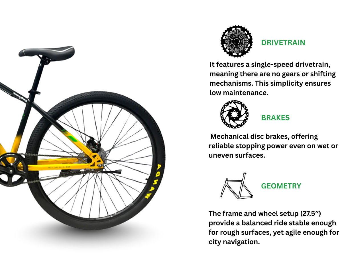 Bike Ark Adrenaline 29 SS Bicycle
