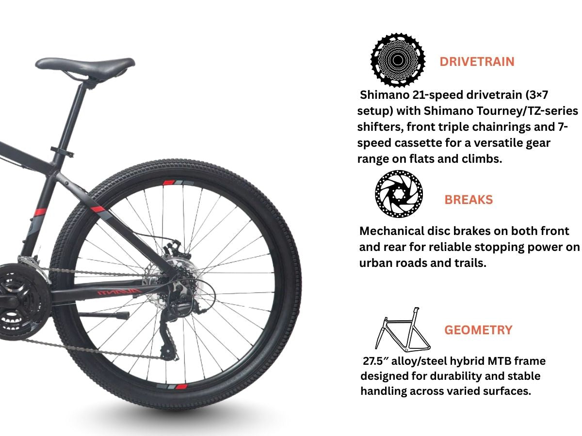 Avanti Black Thunder 1 Bicycle