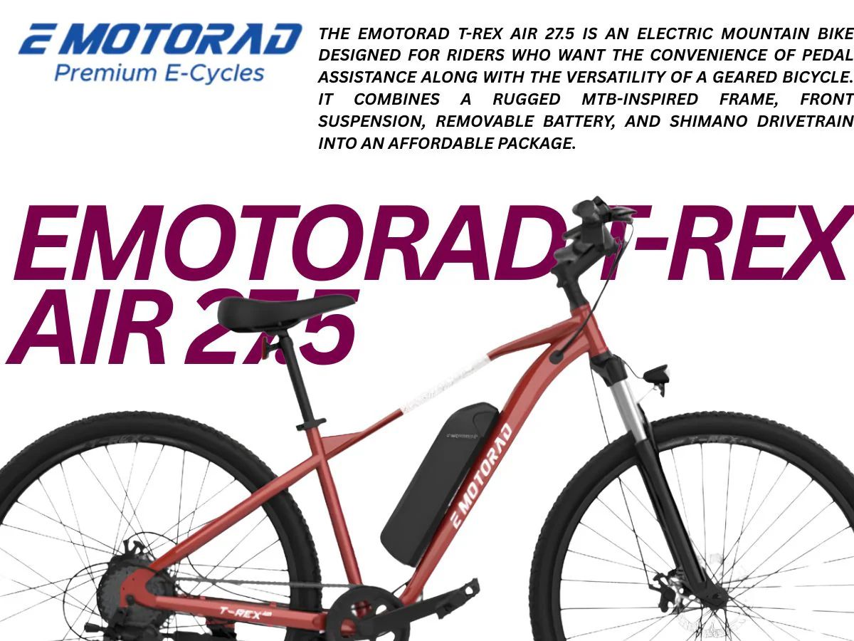 EMotorad 27.5 T-Rex Air