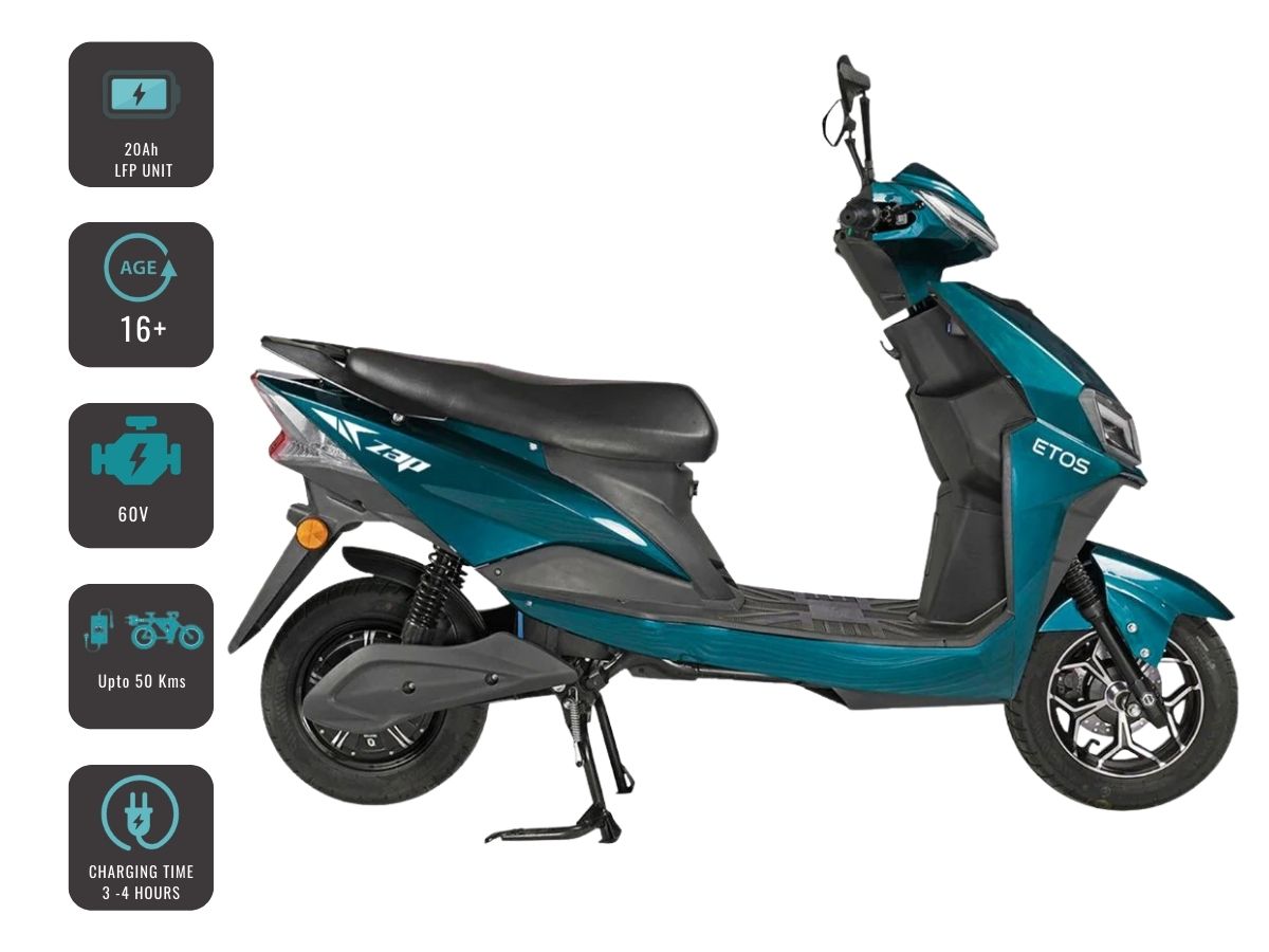 Etos Zap 1.2 E - Scooter (60 v 20 Ah)