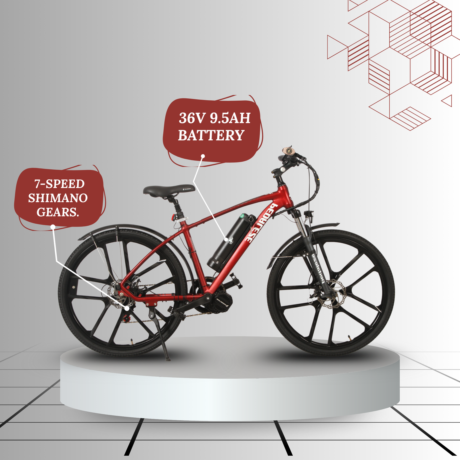 Pedaleze H2 Plus E Bicycle