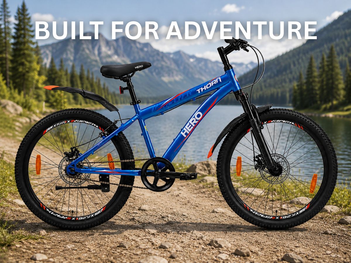 Hero 24 Thorn F Shox SS D/Disc Bicycle