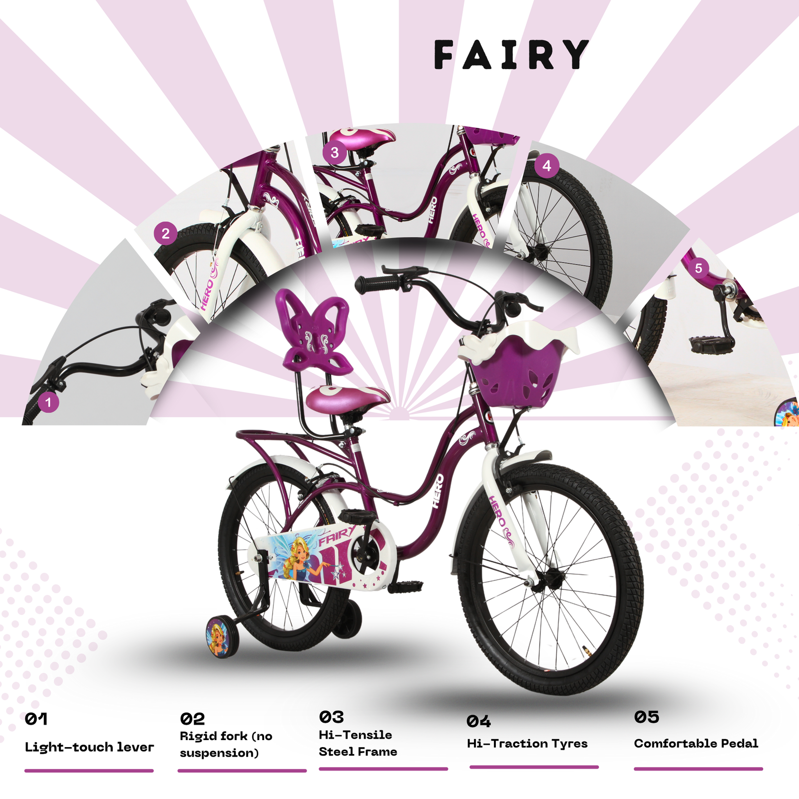 Hero 16 Fairy Bicycle