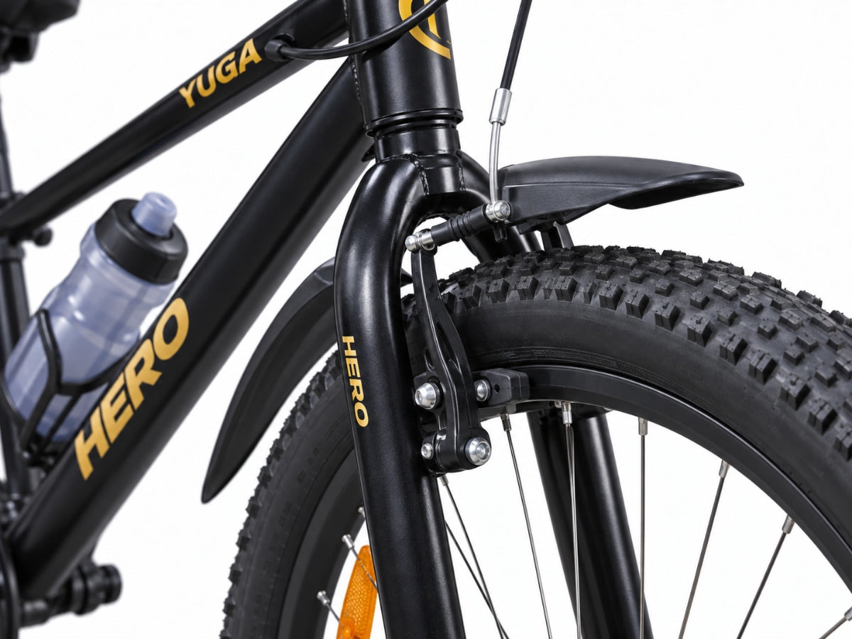 Hero 26 Yuga W/Ext Carrier Rs V-Brake Bicycle