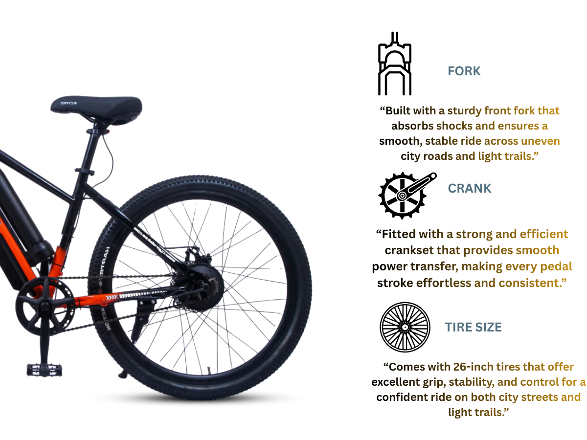 Cypro 26 Pulse E-Bicycle