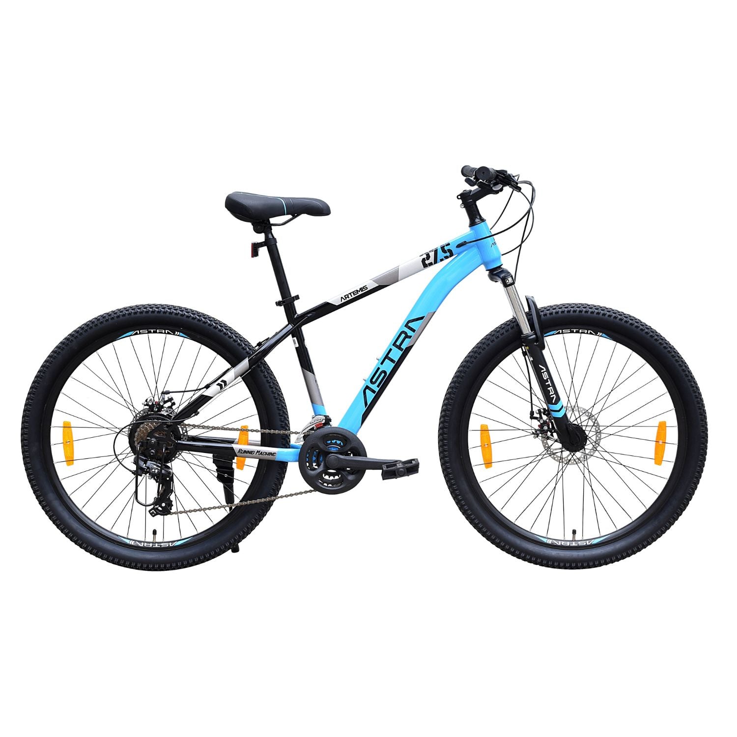 Astra 27.5 Artemis 21 Speed D/Disc Bicycle Blue/Black