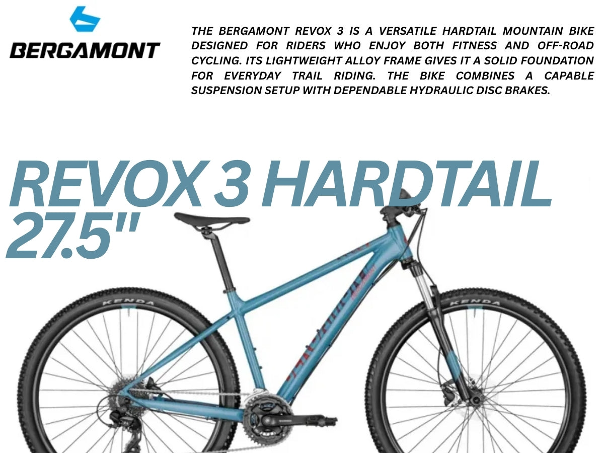 Bergamont 27.5" Revox 3 Blue Hardtail Mountain Bike