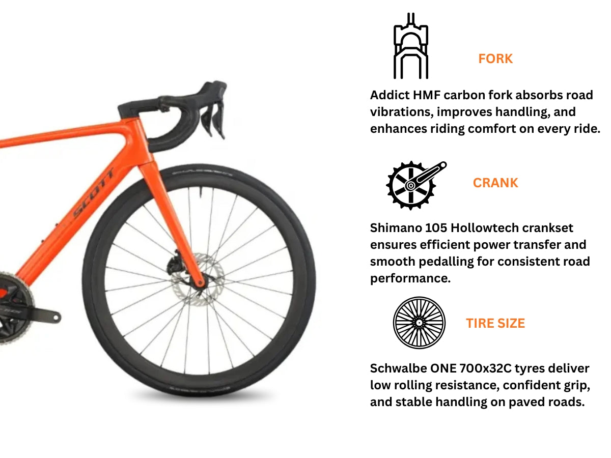 Scott 700C Addict 30 Lightweight Road Bike