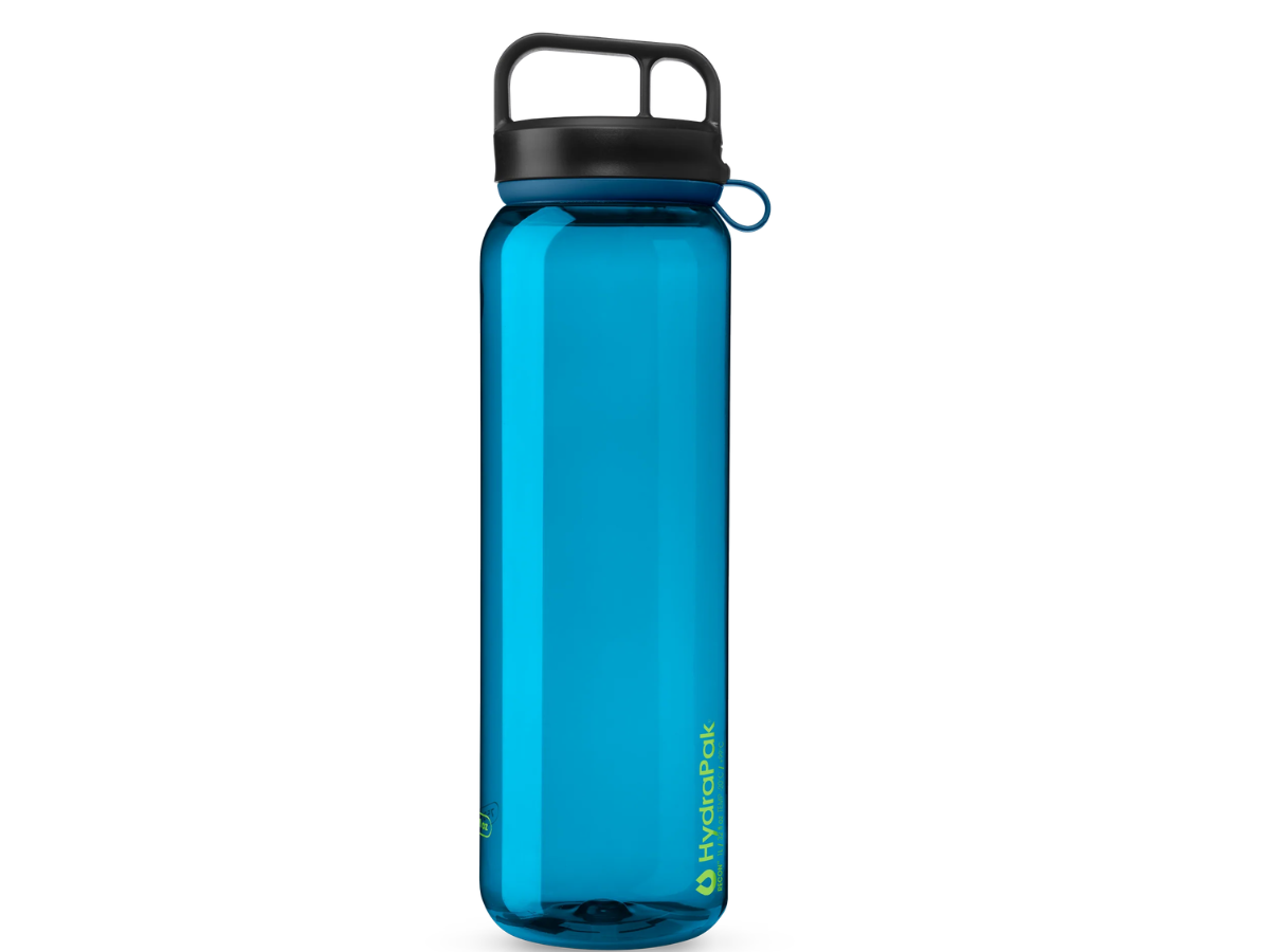 Hydrapak Recon Clip & Carry Water Bottle-Bay Blue (1 Ltr.)