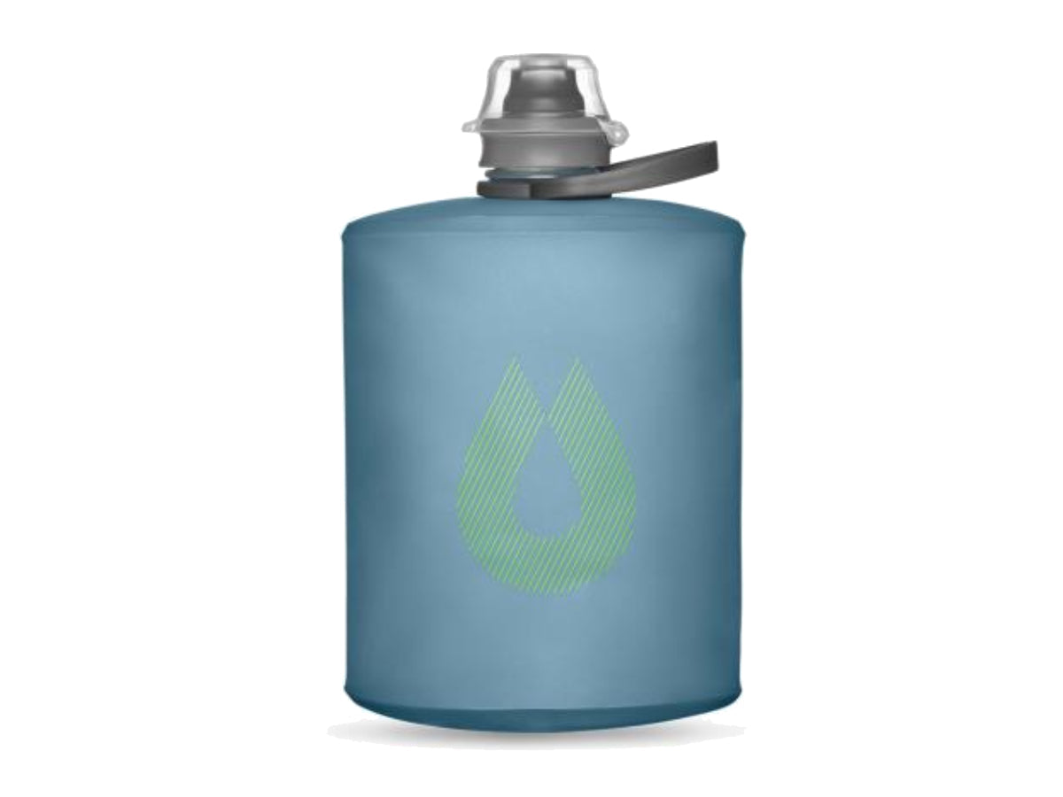 Hydrapak Stow Flexible Bottle-Tahoe Blue (500ml)