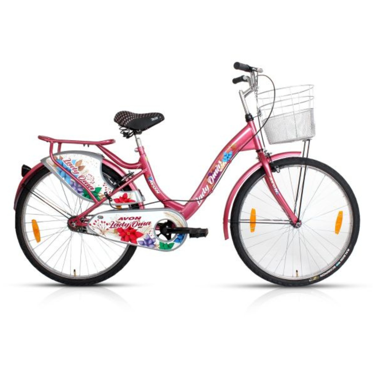 Ladies cycle basket clearance