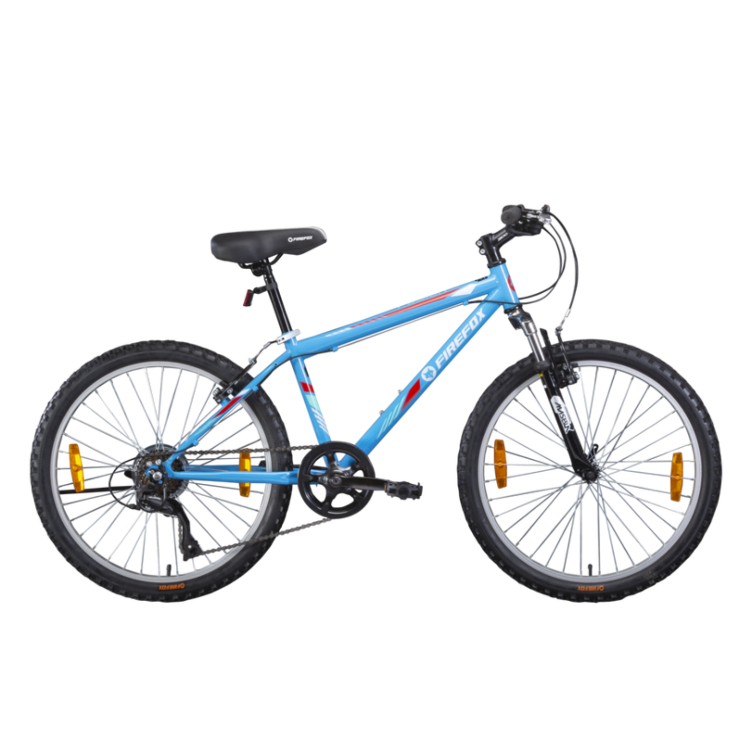 Firefox Sky blue Fusion 24T Bicycle for 9 to 13 years with REVO