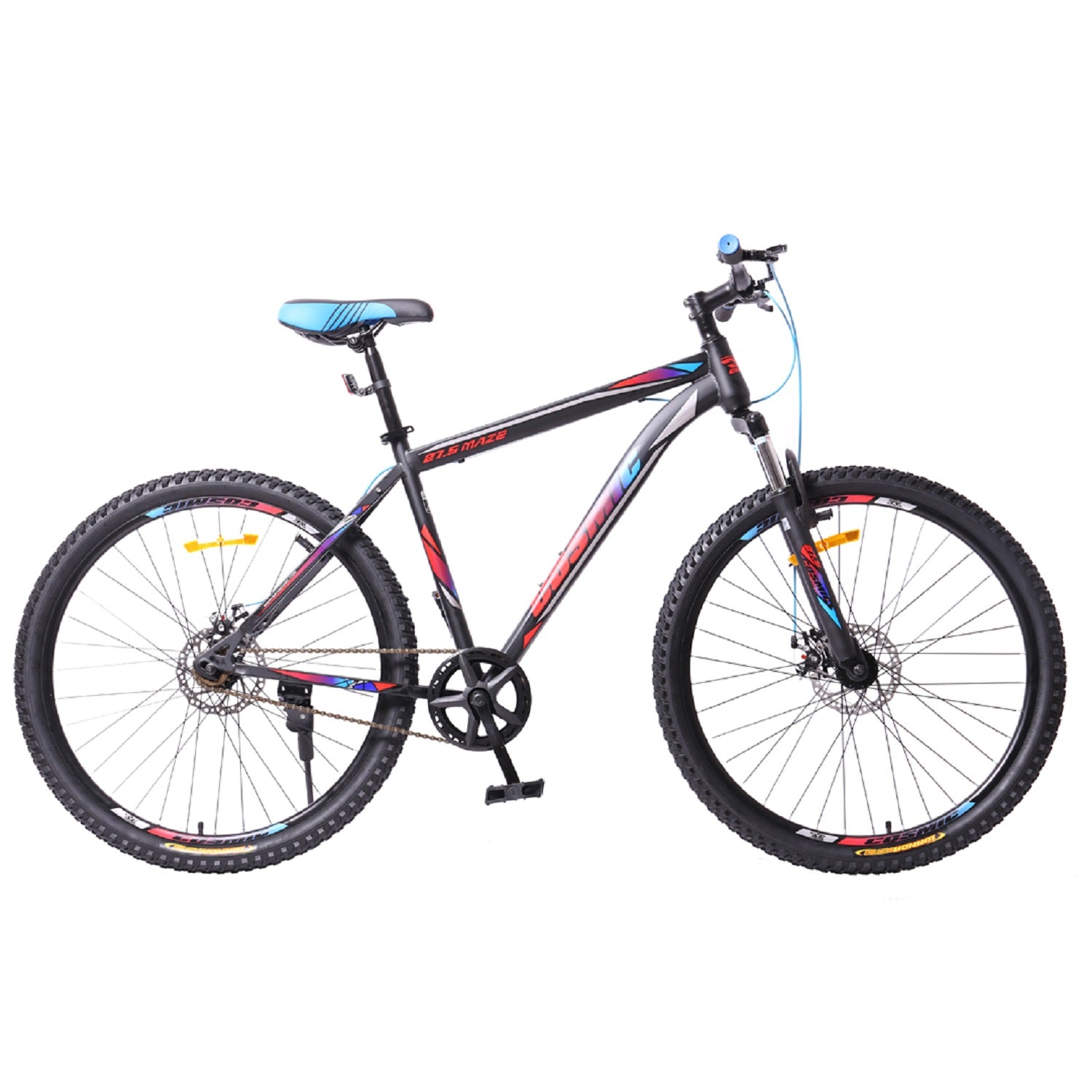 Cosmic Multicolor Maze 29T Non Gear Bicycle for Boys