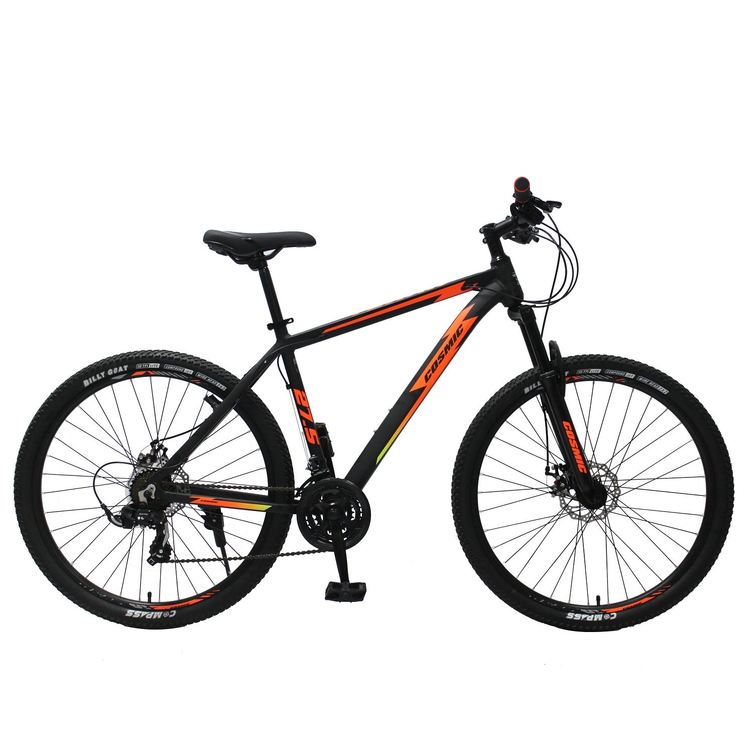 Cosmic Orange Cosmic Terra Bicycle with double disc brakes