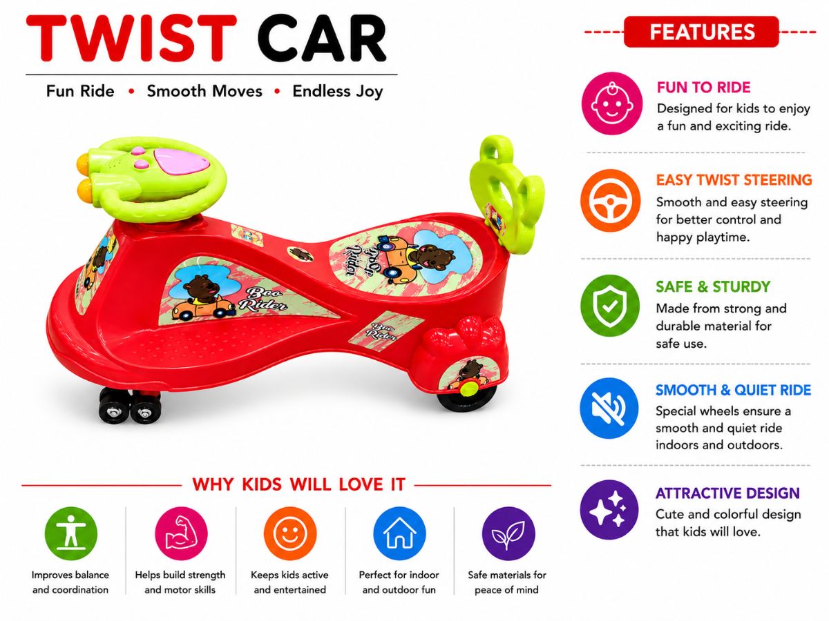 HLX NMC Twist Car BOO Rider