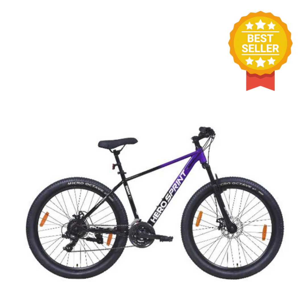 Hero 27.5 Sprint Blunt 21 Speed FS Single Speed D/Disc Bicycle