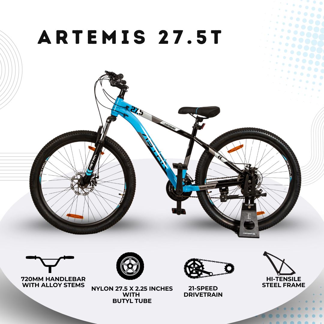 Astra 27.5 Artemis 21 Spd D/Disc Bicycle