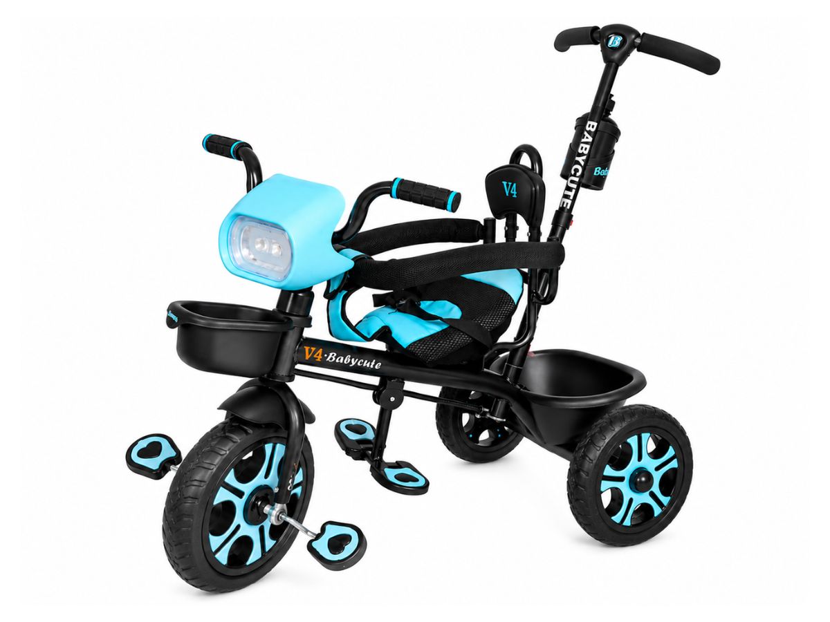 Baby Cute V4 DX With Head Light Navigator Tricycle