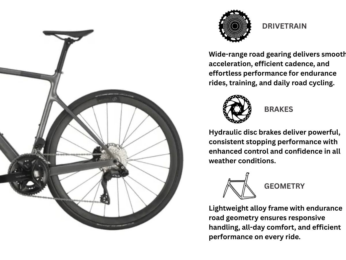 Scott 700C Addict 30 Lightweight and Endurance Road Bike