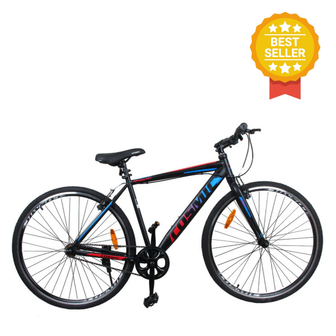 Cosmic 700C Grid Rigid Shock Bicycle