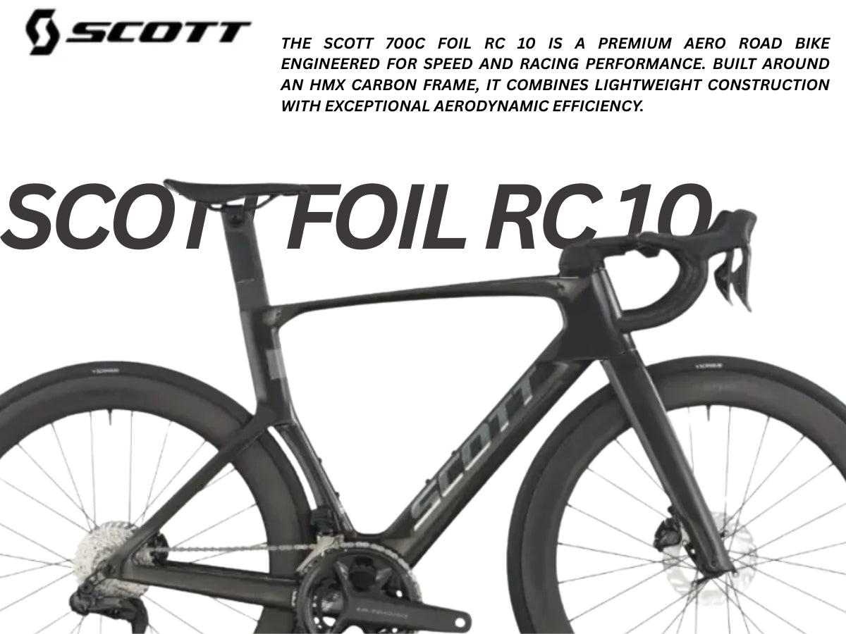Scott 700C Foil RC 10 Aero Lightweight Road Bike