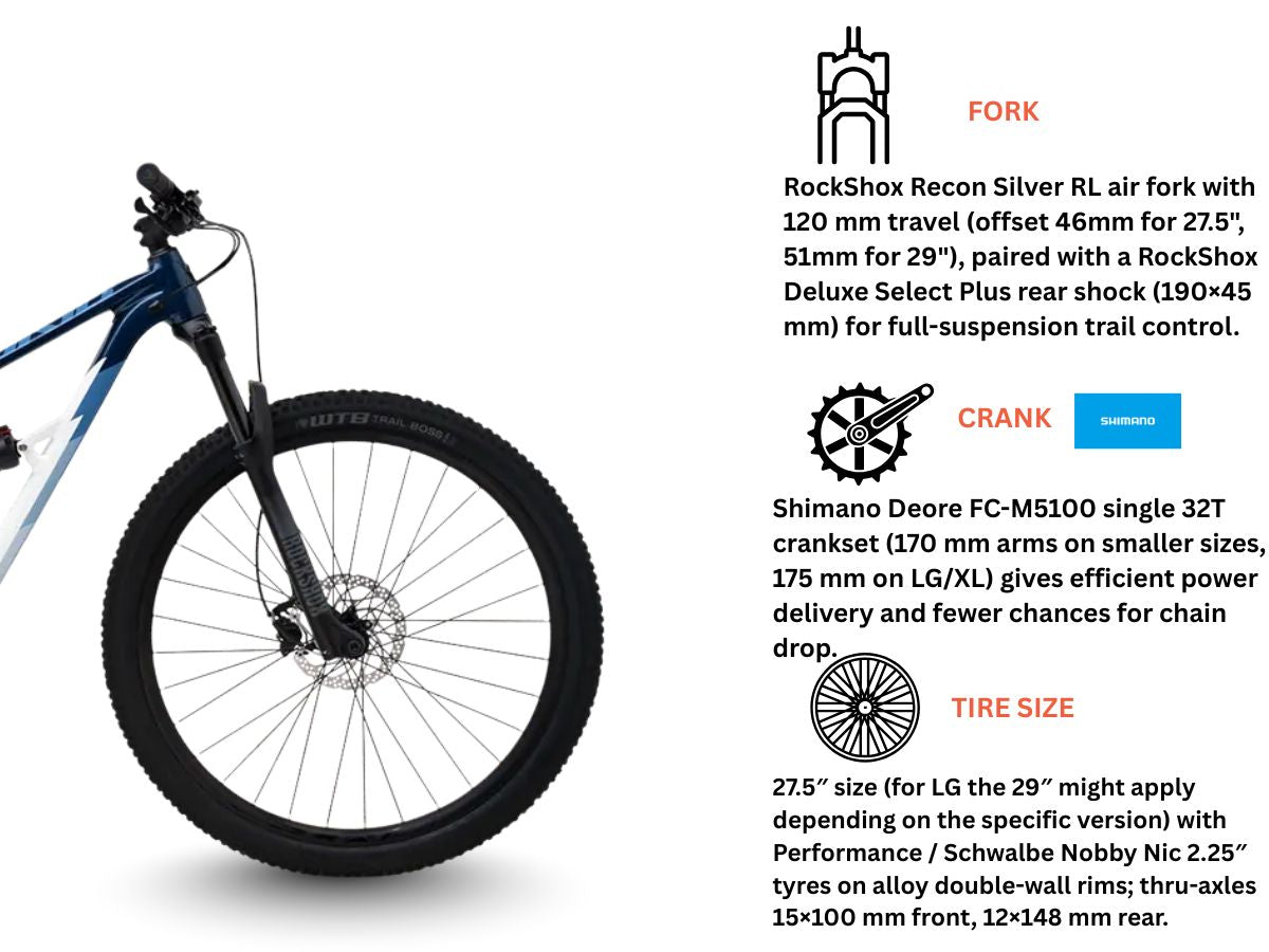 Polygon Siskiu D7 LG 27.5 (With Cues)