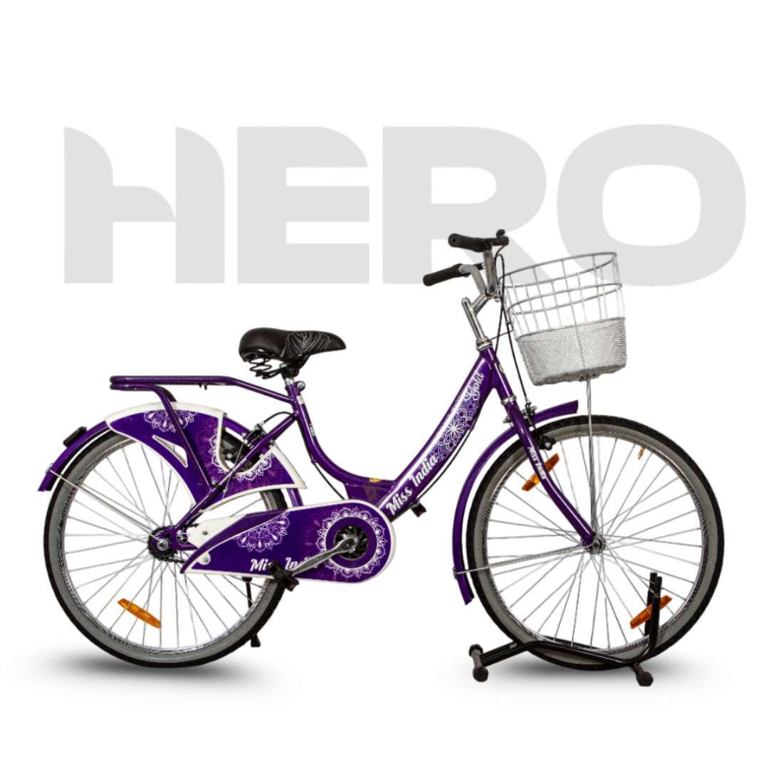 Hero 26 Miss India Gold Ladies Bicycle