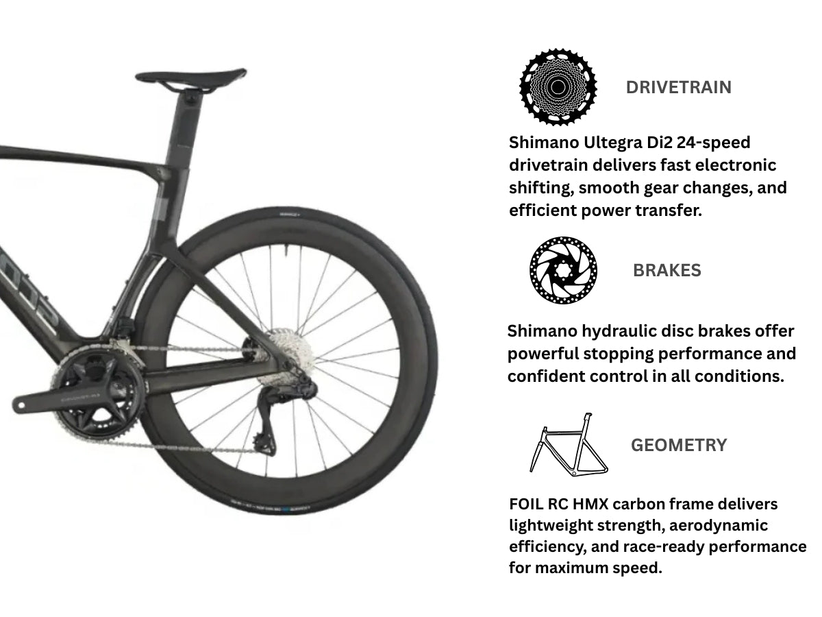 Scott 700C Foil RC 10 Aero Lightweight Road Bike