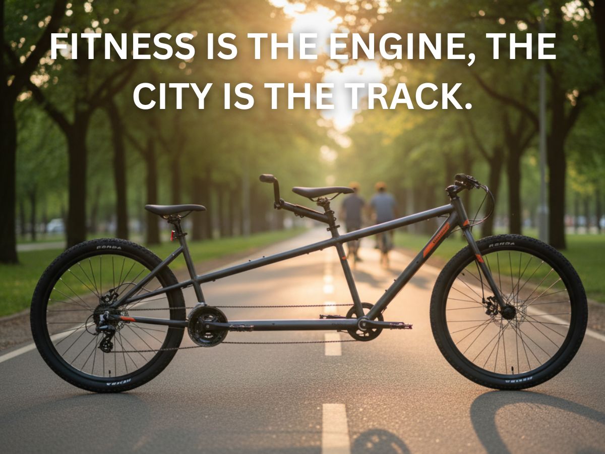 Polygon Impression AX Disc Tandem Bicycle