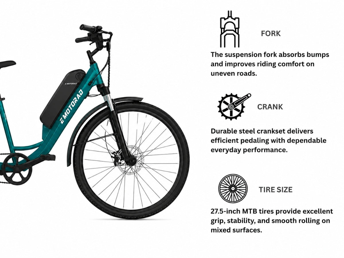 EMotorad 27.5 ST-X E-Bicycle