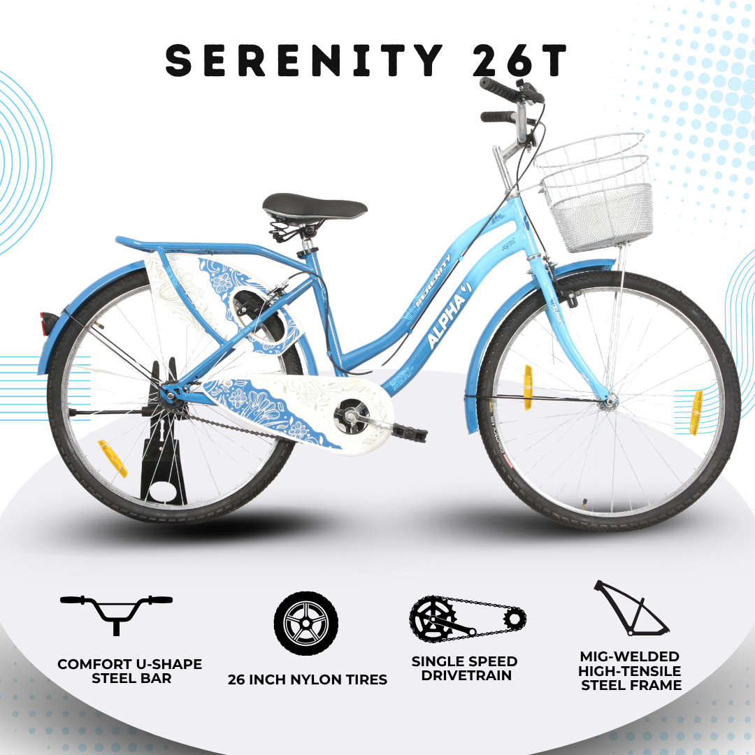 Ninetyone 26 Serenity MIG Ladies Bicycle
