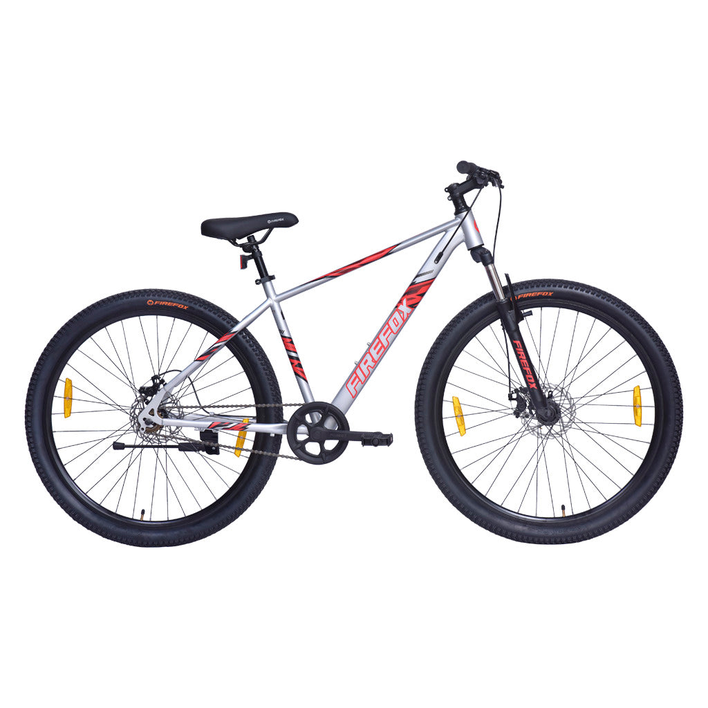 Firefox 29 Tremor SS D/Disc Bicycle Silver/Black