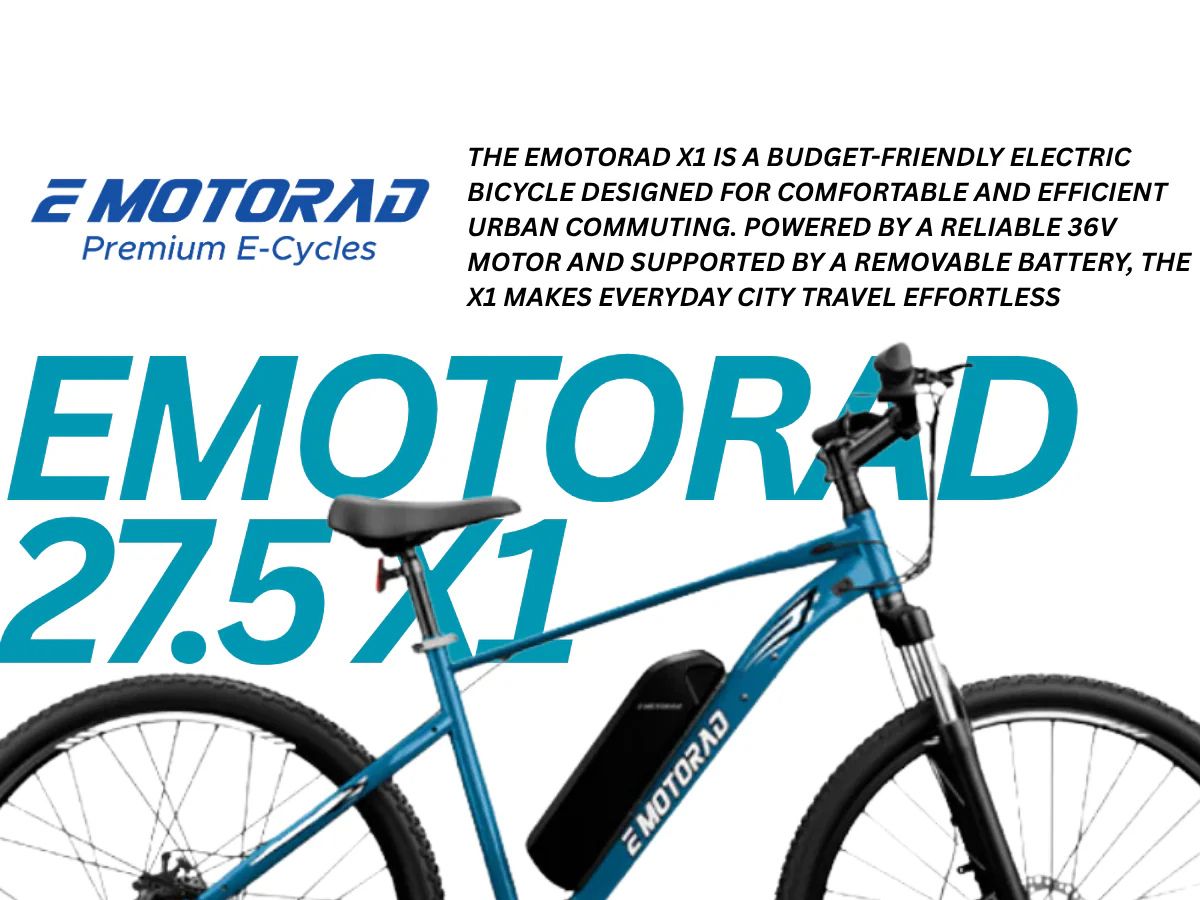 EMotorad 27.5 X1 E-Bicycle