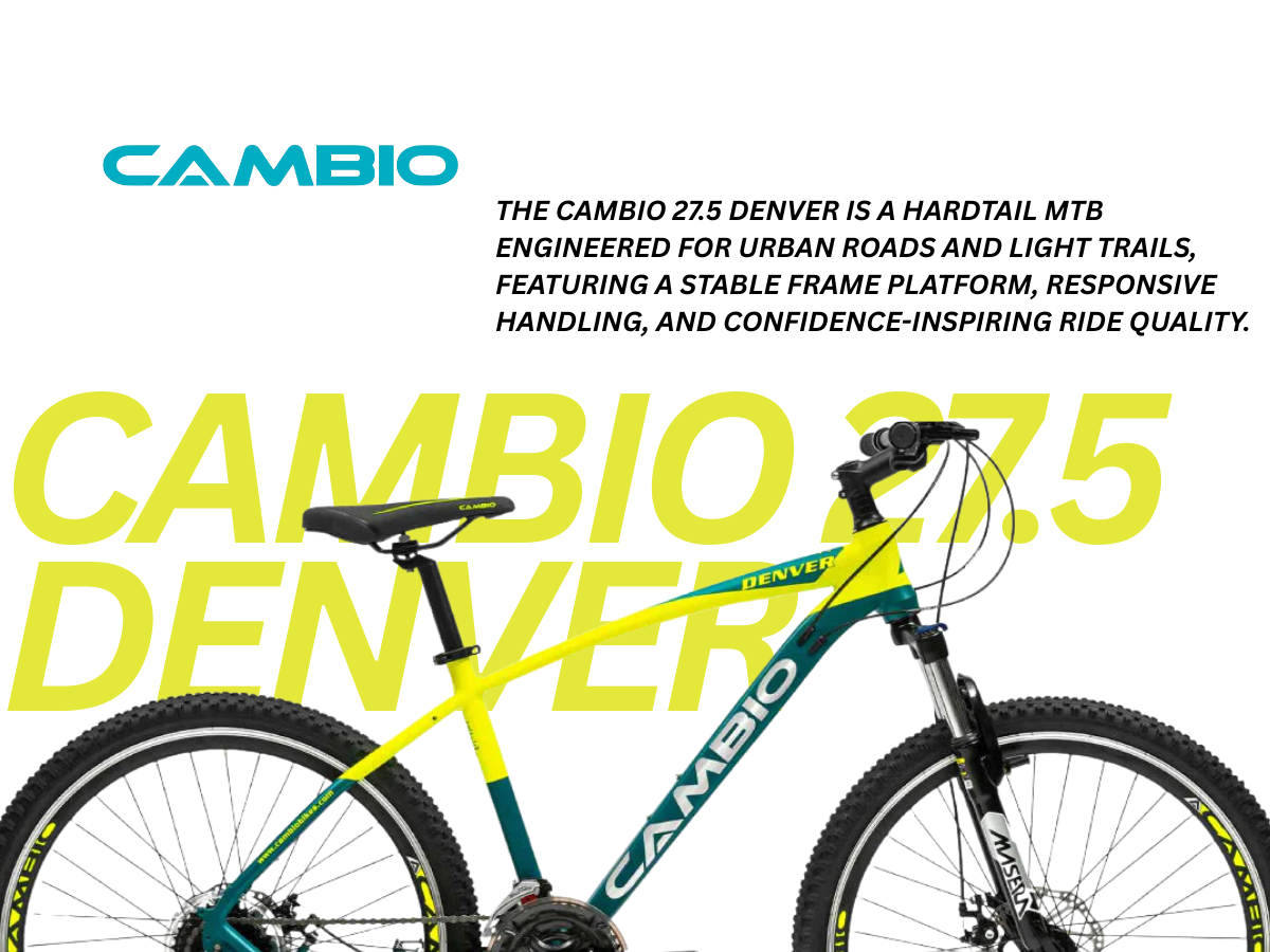 Cambio 27.5 Denver 24 Speed D/Disc Bicycle
